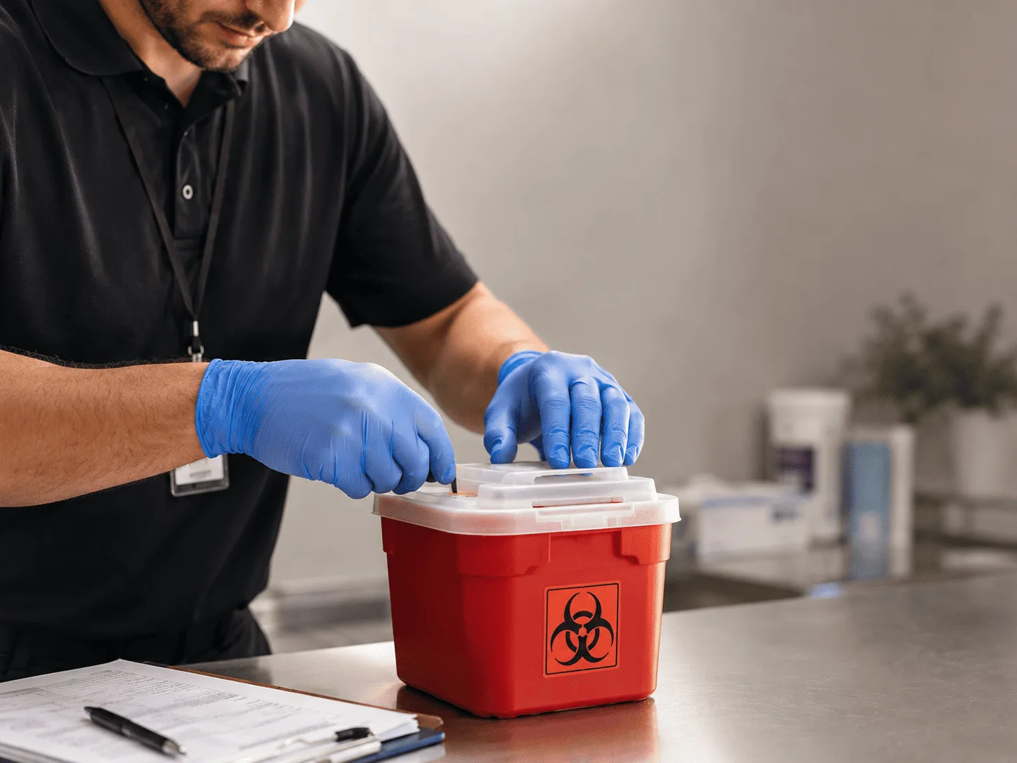 Why choose Sharps Waste Disposal in Cambridgeport, VT
